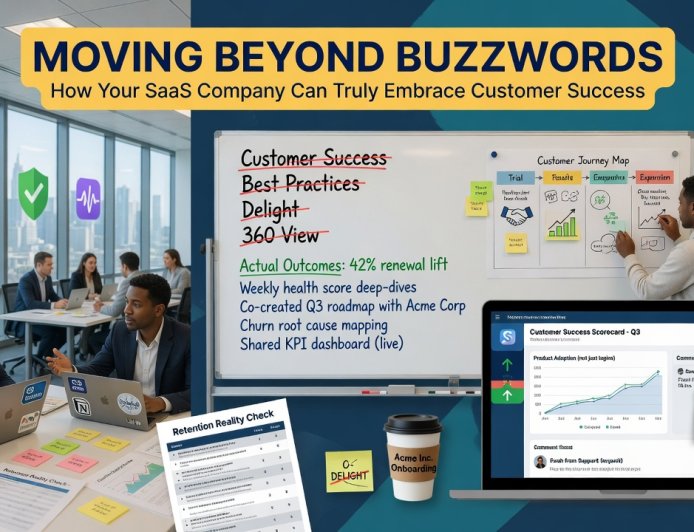 Moving Beyond Buzzwords: How Your SaaS Company Can Truly Embrace Customer Success