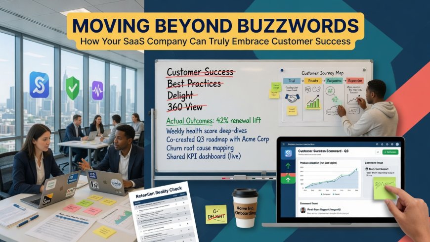 Moving Beyond Buzzwords: How Your SaaS Company Can Truly Embrace Customer Success