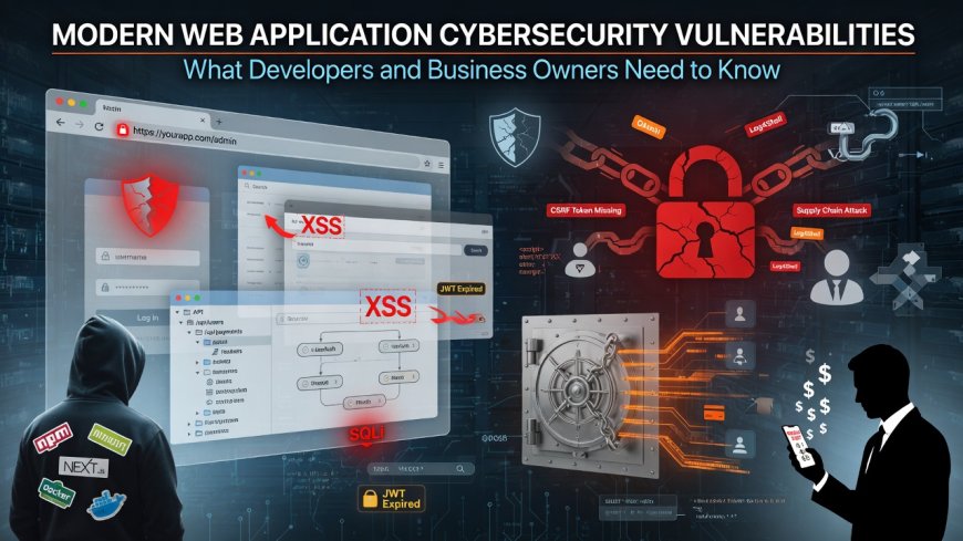 Modern Web Application Cybersecurity Vulnerabilities: What Developers and Business Owners Need to Know